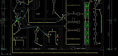 CAD画电气施工图教程